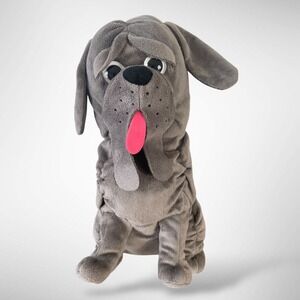 Harry Potter Fang Plush Hagrid Dog‎ Stuffed Animal Just Play 13 inch Grey 2021